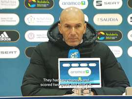 Zinedine Zidane reflected on Real Madrid's loss to Athletic Bilbao in the Super Cup. DUGOUT