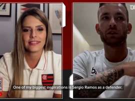 VIDEO: Léo Pereira reveals Sergio Ramos as his biggest inspiration. DUGOUT