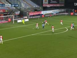 Davy Klassen scored and then assisted in Ajax's 0-5 win at Emmen. DUGOUT