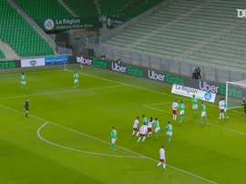 Tino Kadewere's second brace in second game vs Saint-Etienne. DUGOUT