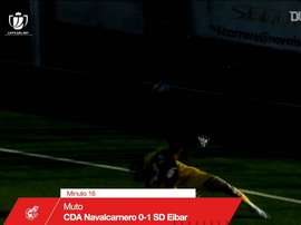 Third-tier side Navalcarnero knock out Eibar. DUGOUT