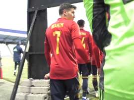 Brahim Diaz netted twice in Spain's 0-2 win away to Faroe Islands. DUGOUT
