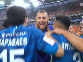 Zenit won the Russian Cup after beating Khimki. DUGOUT