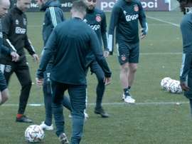 Así se vivió el debut en Champions del Ajax esta temporada. Dugout