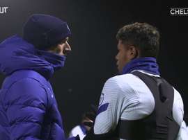 La prima sessione di Tuchel con il Chelsea. Dugout