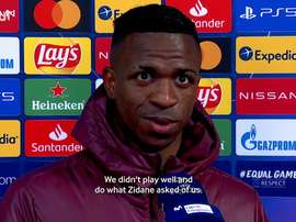 Vinicius admitted Real Madrid needed to improve after losing to Shakhtar. DUGOUT
