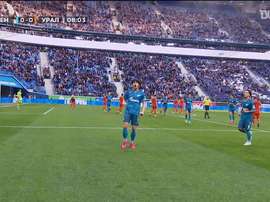 Azmoun scored a hat-trick for Zenit. DUGOUT