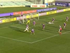 Vidal's first Inter goal. DUGOUT