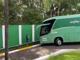 Palmeiras deixa Academia de Futebol rumo ao Rio de Janeiro. DUGOUT