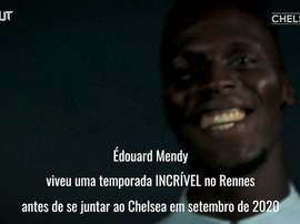 Édouardy Mendy foi colega de Petr Cech no Rennes. DUGOUT