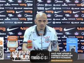 Fábio Santos elogia Cássio. DUGOUT