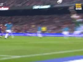 Pedro scored against Almería. DUGOUT