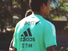 Flamengo's last training session before the Boavista clash. DUGOUT