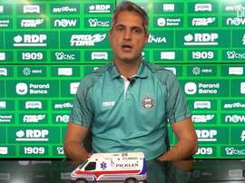 Rodrigo Santana acredita que o Coxa vai reverter a situação complicada no Brasileirão. DUGOUT