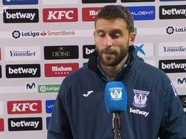 Borja Bastón habló tras el partido. DUGOUT