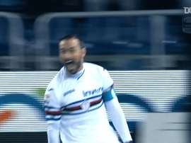 Gastón Ramírez y Quagliarella, un lujo en la Sampdoria. DUGOUT