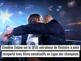 Les succès de Zinedine Zidane au Real Madrid. DUGOUT
