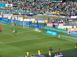 Candelo put Atletico Nacional in front in the second half. DUGOUT