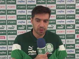 Abel Ferreira concedeu entrevista após derrota para o Flamengo. EFE/Octavio Passos/Arquivo