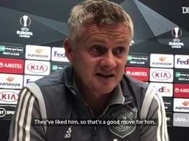 Solskjaer offered no update on Sancho. DUGOUT