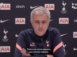 Jose Mourinho speaks ahead of the match. DUGOUT