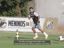 Marinho fala de recuperação da lesão e volta aos treinos. DUGOUT