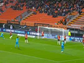 Le premier but de Balerdi avec Marseille. Dugout