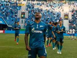 Malcom scored for Zenit against Sochi. DUGOUT
