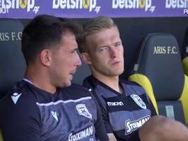 Bastidores da vitória do PAOK sobre o Aris. DUGOUT