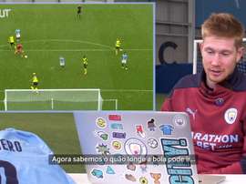 De Bruyne recorda assistência de Ederson no City. DUGOUT