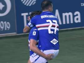 La belle relation Quagliarella-Ramirez à la Sampdoria. DUGOUT