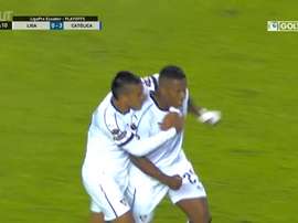 Valencia scored his first Quito goal in November. DUGOUT