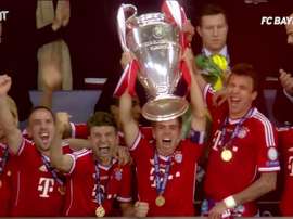 Il Bayern vince la Champions. Dugout