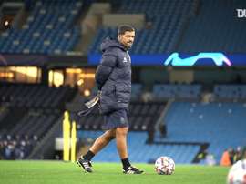 Porto have been training at the Etihad ahead of their CL clash with Man City. DUGOUT