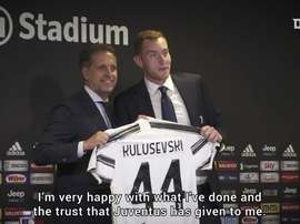Kulusevski si presenta ai tifosi. Dugout