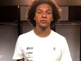 Willian Arão concedeu entrevista após vitória sobre o Palmeiras. DUGOUT
