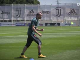 La Juve riprende ad allenarsi. Dugout