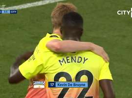 Kevin de Bruyne’s incredible free-kick against Chelsea. DUGOUT