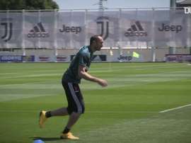 Juventus continua preparação para volta da Serie A. DUGOUT