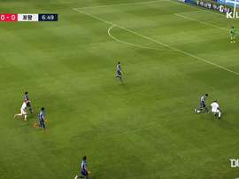 Pohang's Iljutcenko shone away to Incheon United. DUGOUT