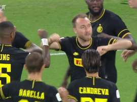 VIDEO: Christian Eriksen scores direct from a corner in Coppa Italia. DUGOUT