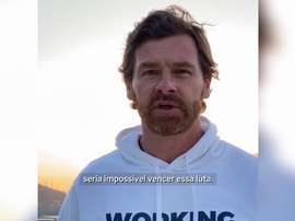 Villas-Boas agradece profissionais de saúde. DUGOUT