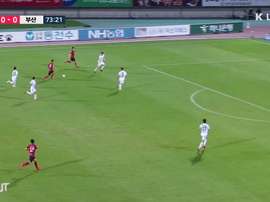 Il gran gol di Moon Seon-min. Dugout