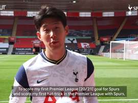 Heung-Min Son react. DUGOUT