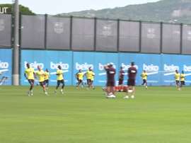 Dembélé volta a treinar no Barça antes de decisão na Champions. DUGOUT