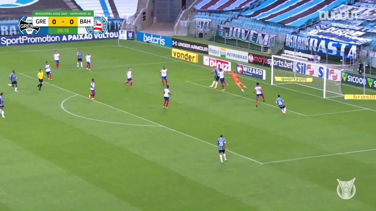 Video Gremio Beat Bahia In Brasileirao Besoccer