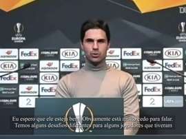 Arteta fala sobre possível lesão de David Luiz. DUGOUT