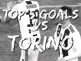Juventus have scored some top goals over the years versus Torino. DUGOUT