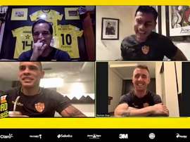 Cristian Colmán destacó la pasión de los hinchas ecuatorianos. DUGOUT