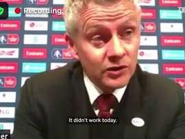 Solskjaer admitted De Gea should hav done better. DUGOUT